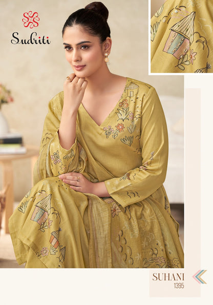 Suhani Sudriti Sahiba Pant Style Suits Wholesale Price