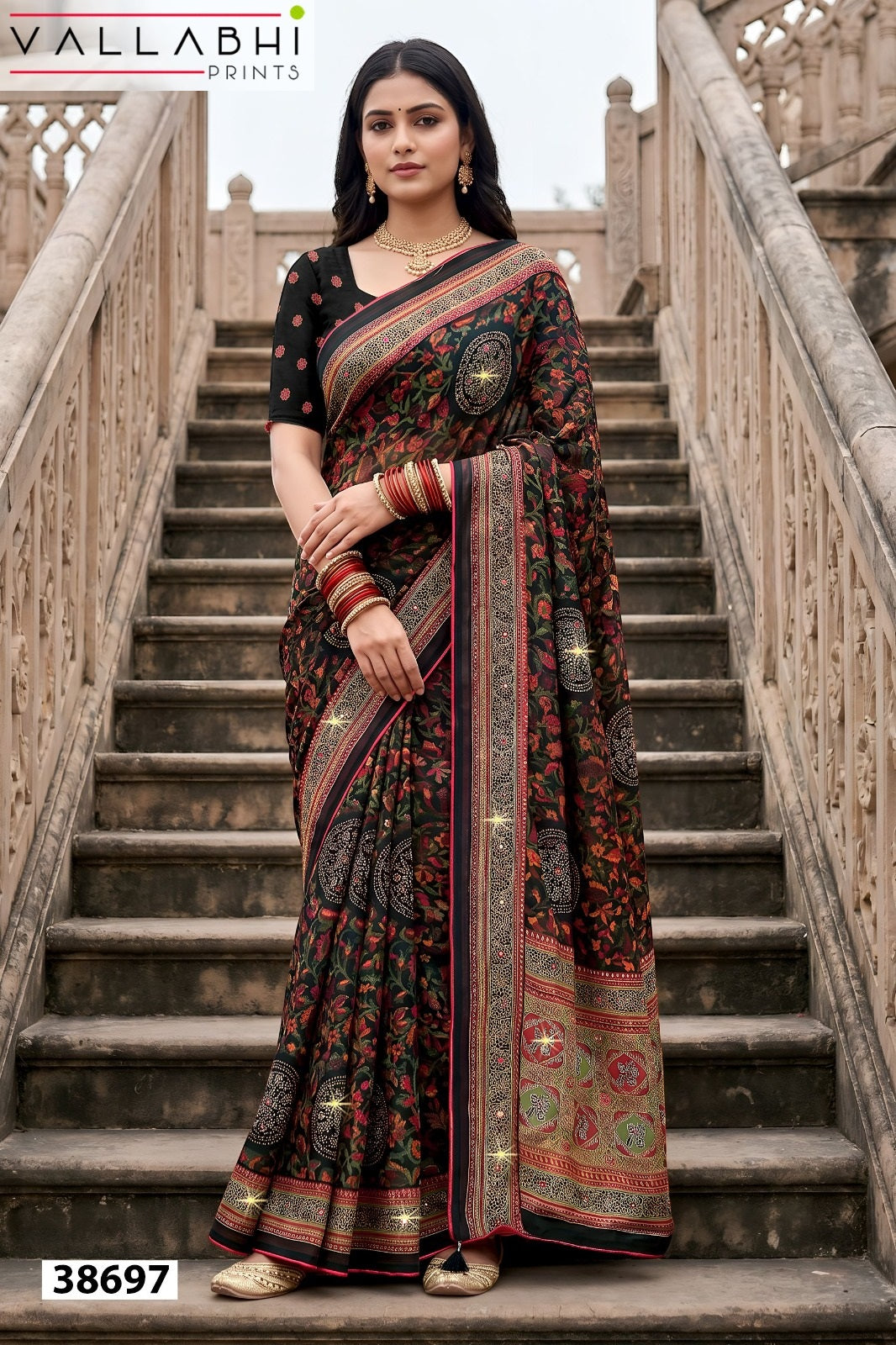 Suhani Vallabhi Prints Weightless Sarees Wholesale