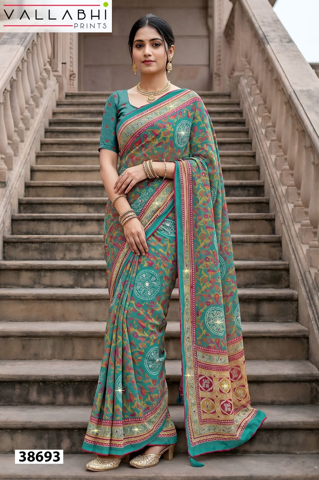Suhani Vallabhi Prints Weightless Sarees Wholesale