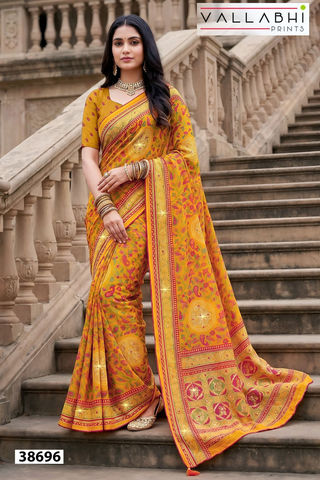 Suhani Vallabhi Prints Weightless Sarees Wholesale