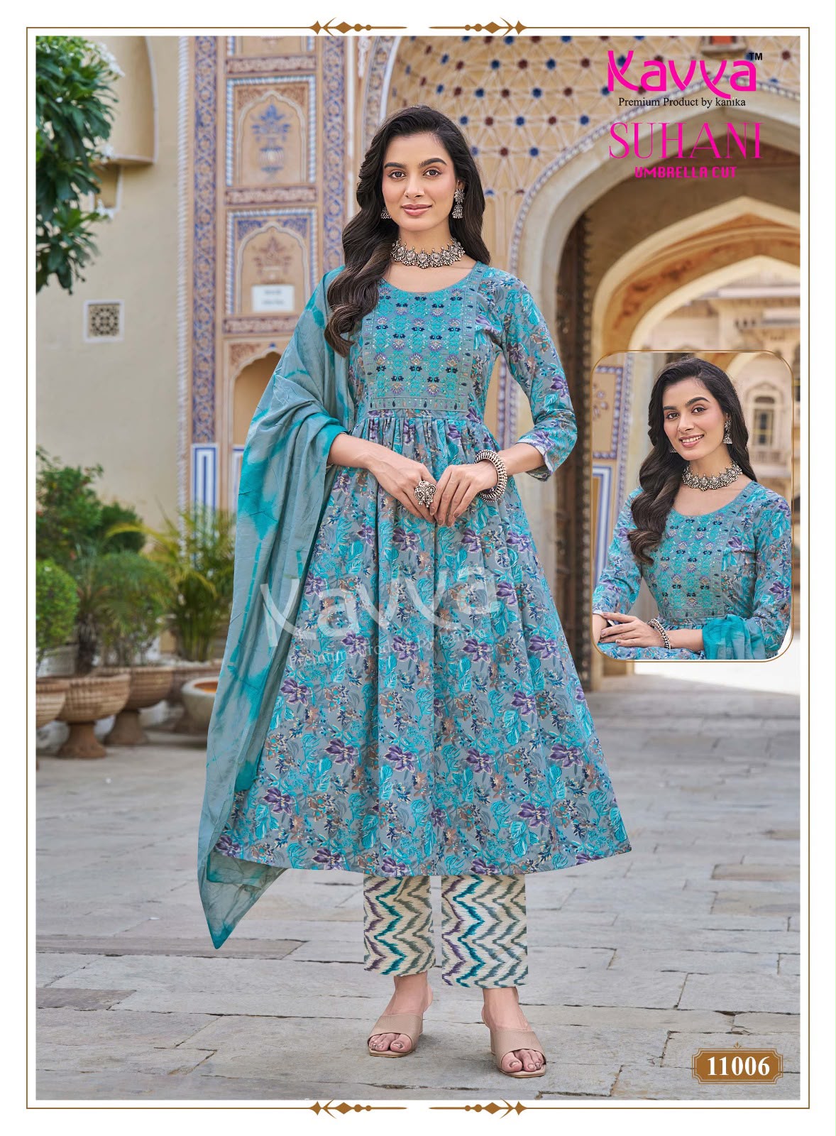 Suhani Vol 11 Kavya Viscose Readymade Pant Style Suits Manufacturer Gujarat