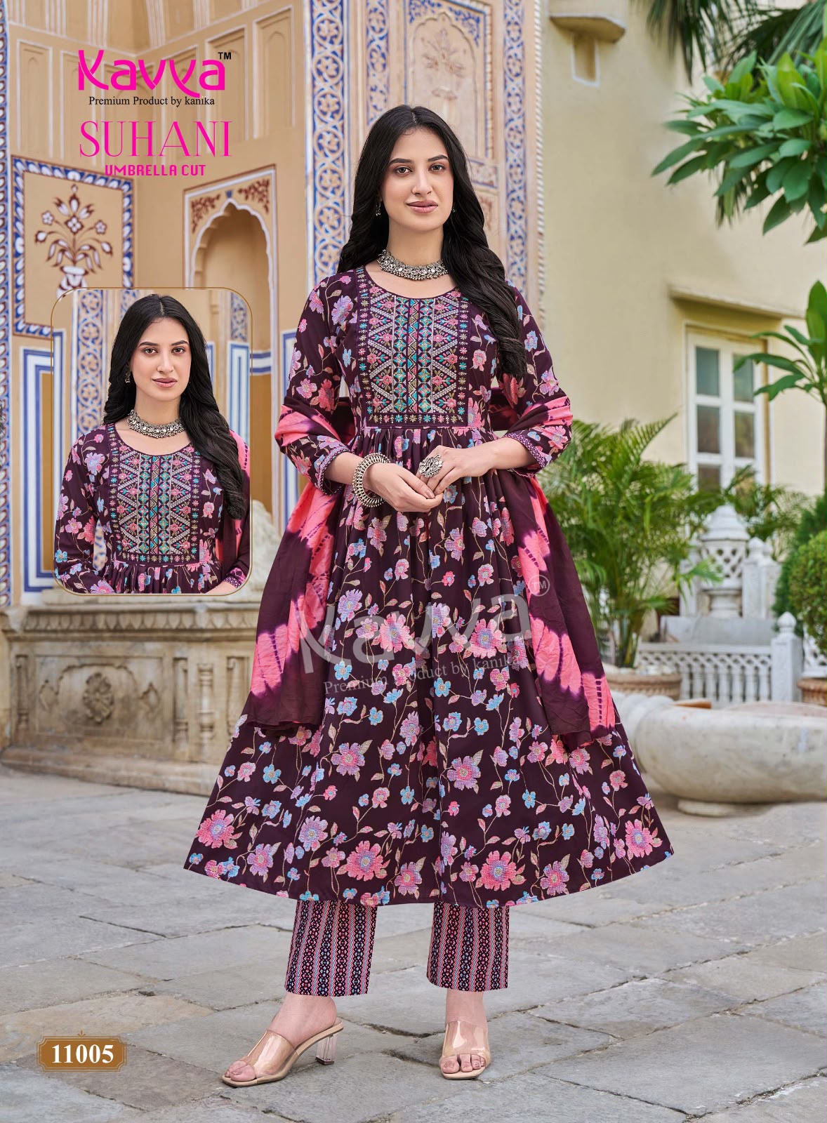 Suhani Vol 11 Kavya Viscose Readymade Pant Style Suits Manufacturer Gujarat