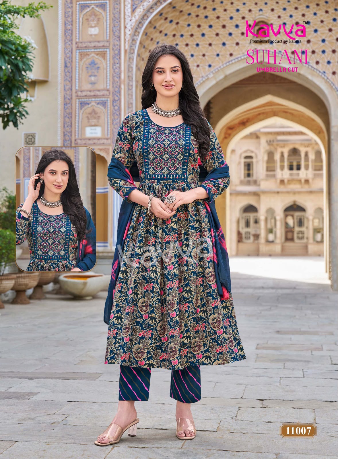 Suhani Vol 11 Kavya Viscose Readymade Pant Style Suits Manufacturer Gujarat