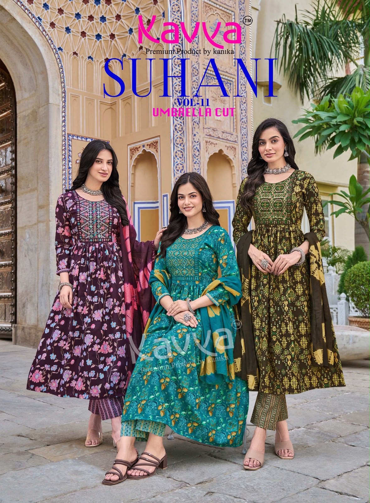 Suhani Vol 11 Kavya Viscose Readymade Pant Style Suits Manufacturer Gujarat