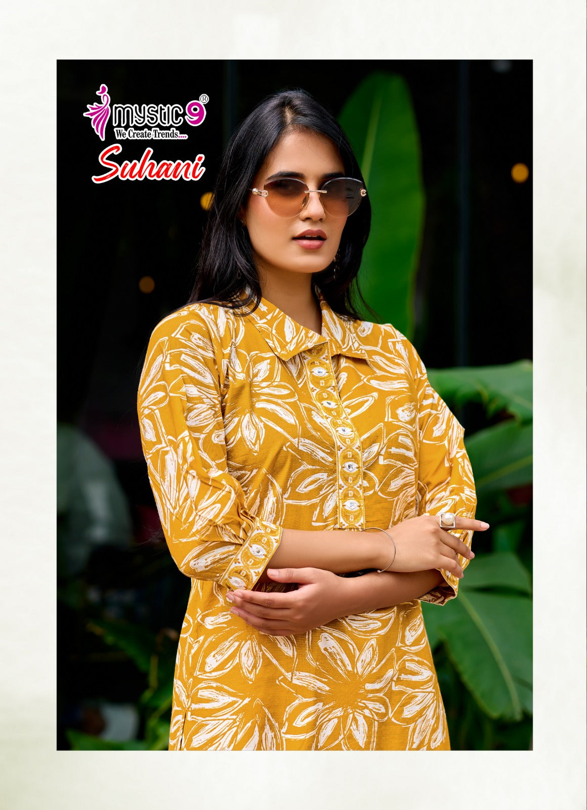 Suhani Vol 1 Mystic 9 Vertican Kurti Pant Set Wholesale Price