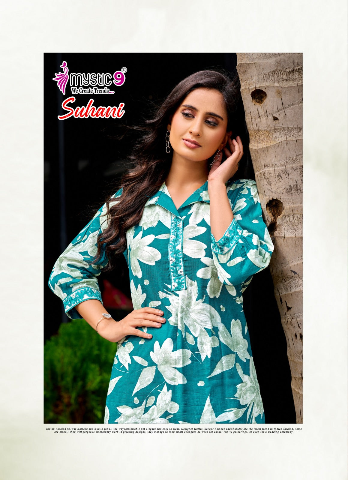 Suhani Vol 1 Mystic 9 Vertican Kurti Pant Set Wholesale Price