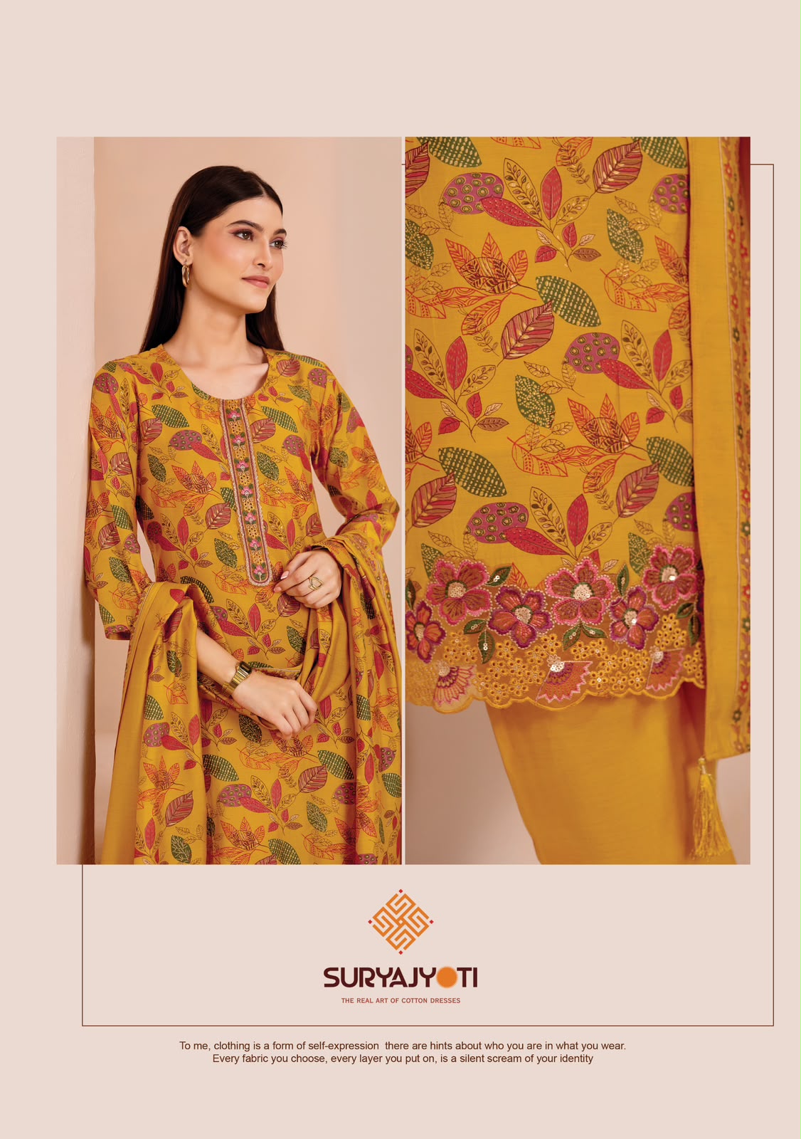 Suhani Vol 1 Stitch With Lining Suryajyoti Modal Silk Readymade Pant Style Suits Wholesaler Gujarat