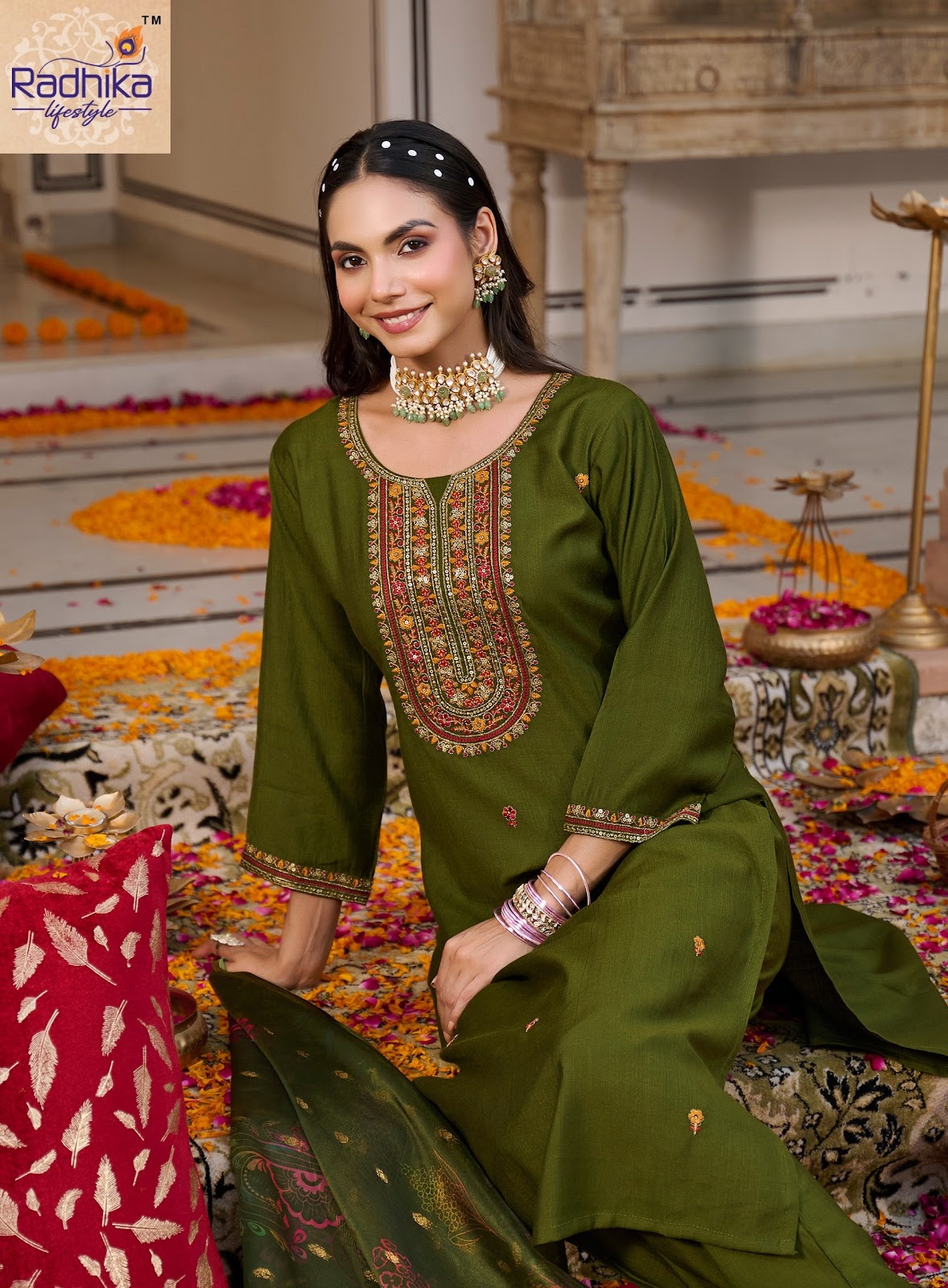 Suhani Vol 2 Radhika Lifestyle Vertican Readymade Pant Style Suits Wholesale Price