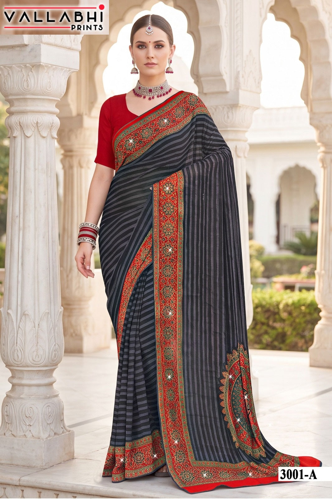 Suhani Vol 3 Vallabhi Prints Weightless Sarees Wholesaler India