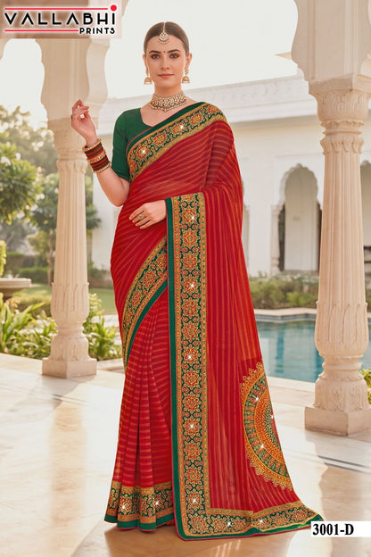 Suhani Vol 3 Vallabhi Prints Weightless Sarees Wholesaler India