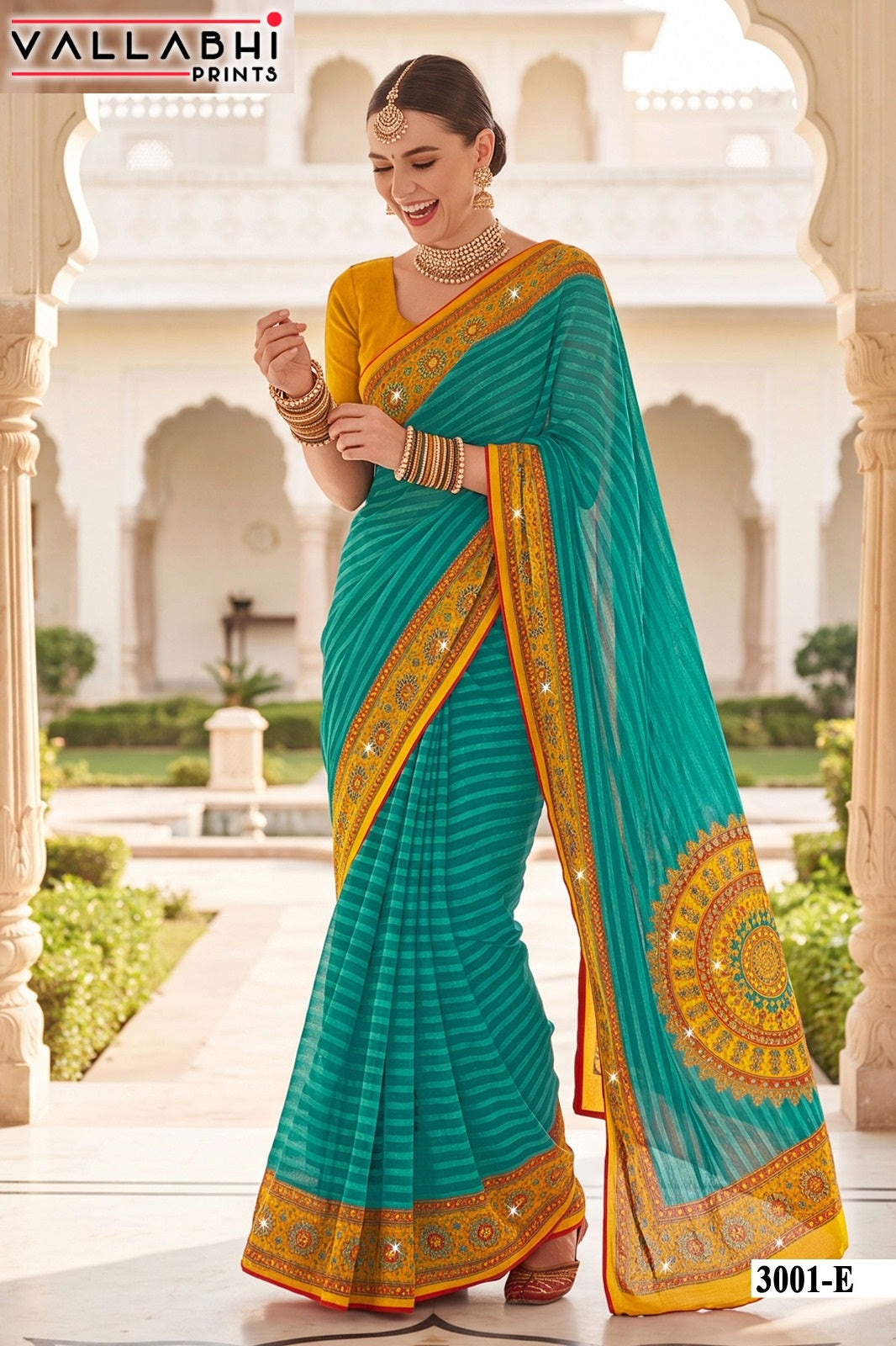 Suhani Vol 3 Vallabhi Prints Weightless Sarees Wholesaler India