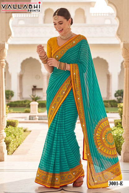 Suhani Vol 3 Vallabhi Prints Weightless Sarees Wholesaler India