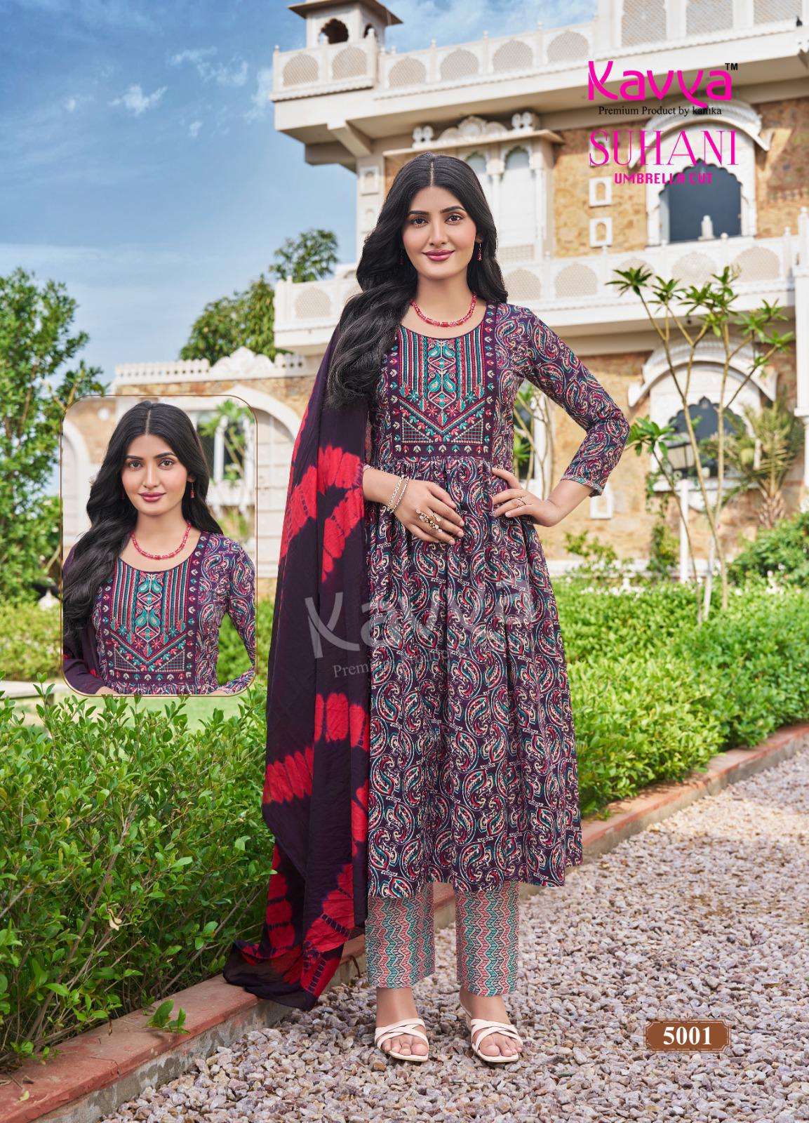 Suhani Vol 5 Kavya Readymade Pant Style Suits Wholesale Price