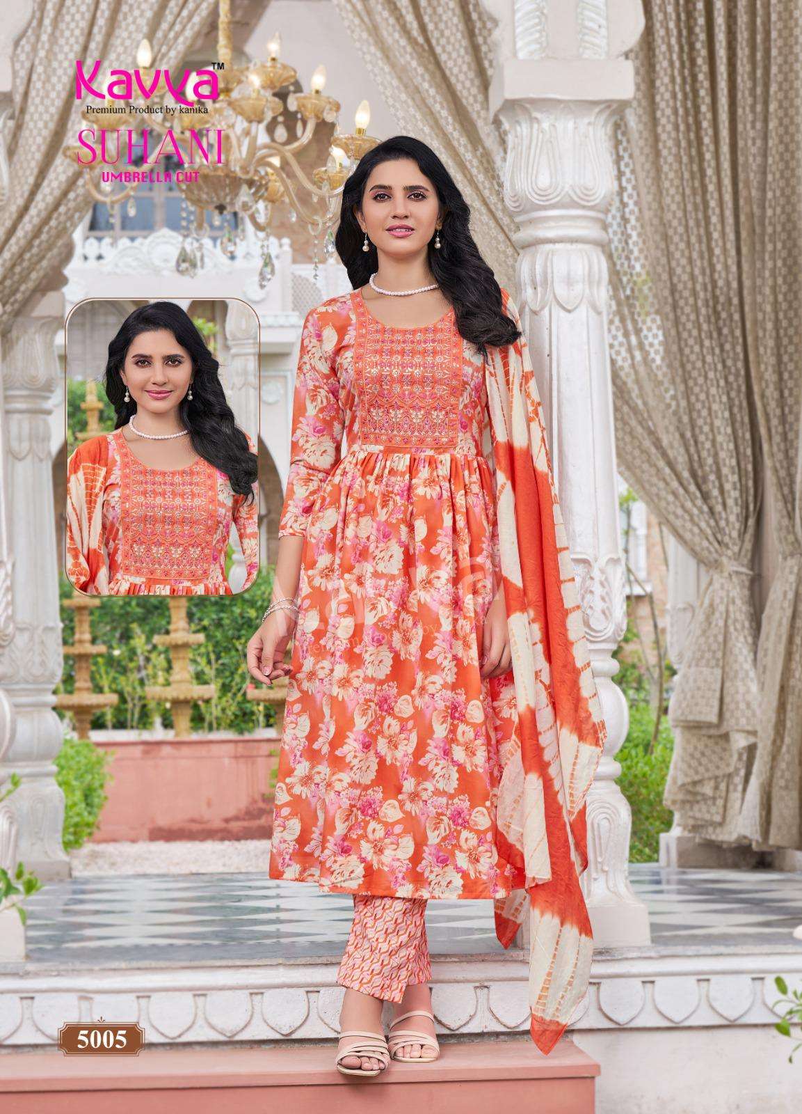 Suhani Vol 5 Kavya Readymade Pant Style Suits Wholesale Price