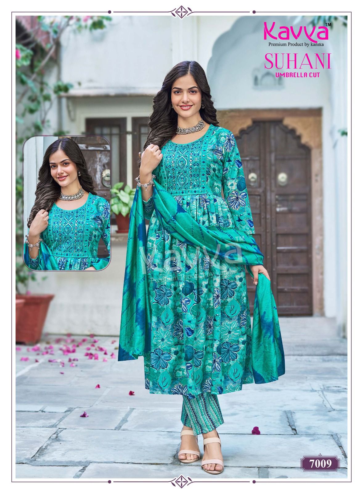 Suhani Vol 7 Kavya Viscose Readymade Pant Style Suits Supplier Ahmedabad