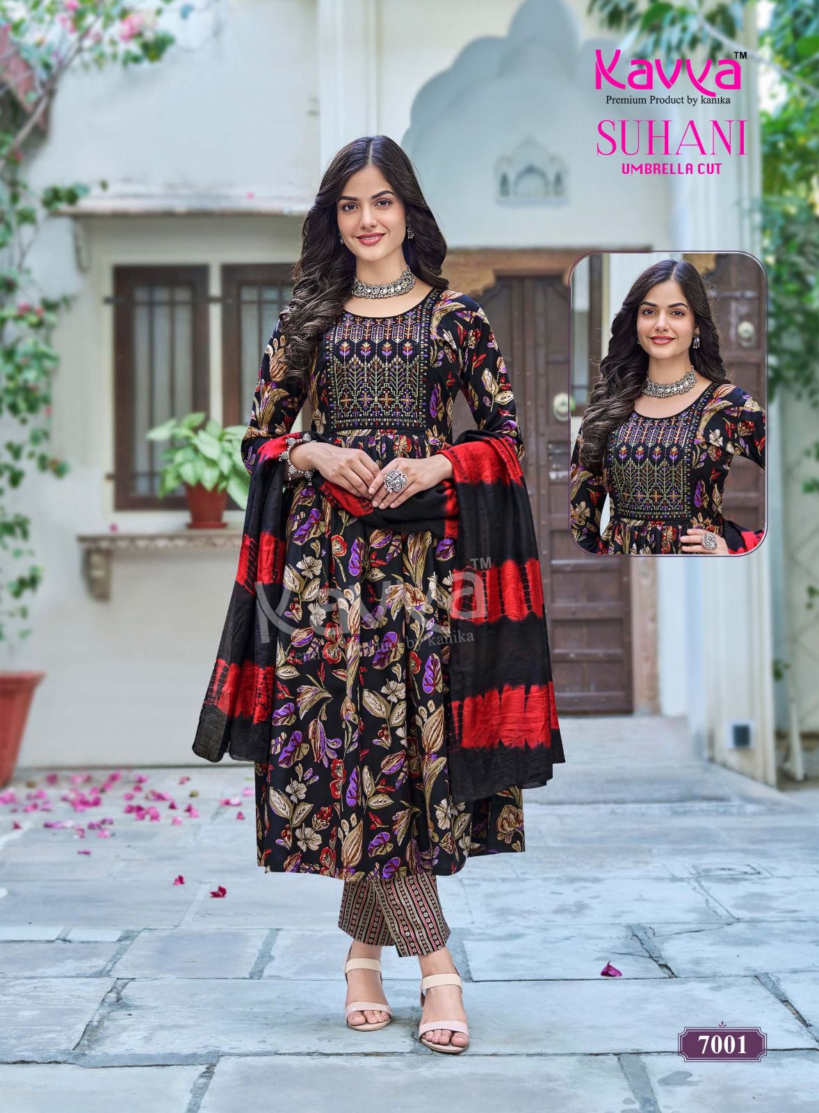 Suhani Vol 7 Kavya Viscose Readymade Pant Style Suits Supplier Ahmedabad