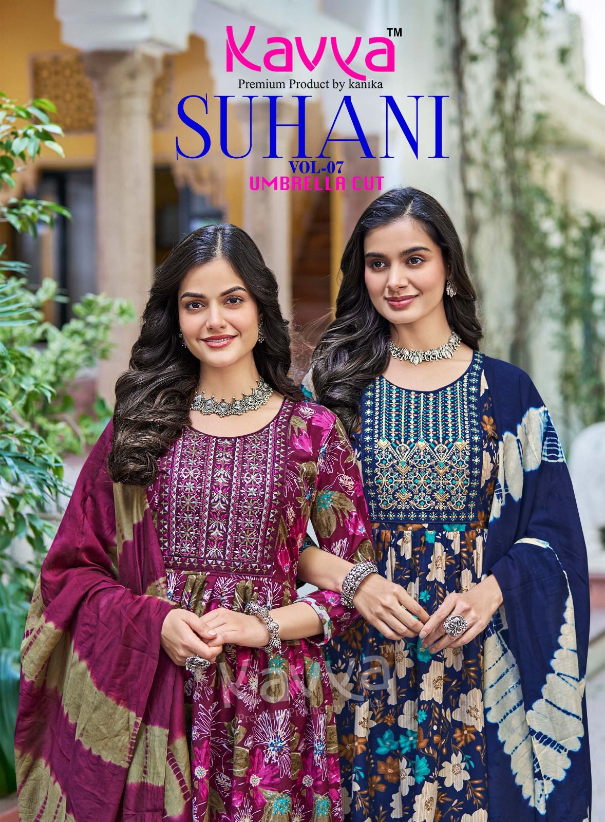 Suhani Vol 7 Kavya Viscose Readymade Pant Style Suits Supplier Ahmedabad