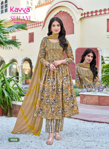 Suhani Vol 9 Kavya Viscose Readymade Pant Style Suits Exporter Ahmedabad