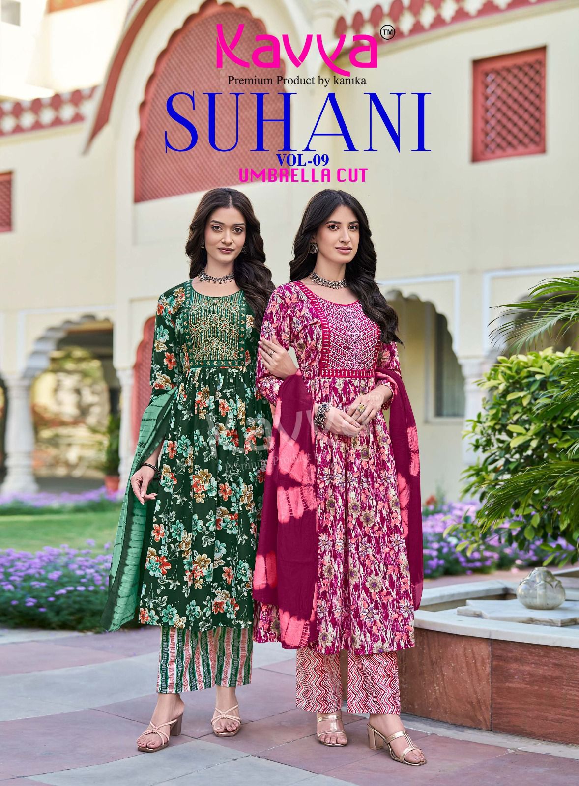 Suhani Vol 9 Kavya Viscose Readymade Pant Style Suits Exporter Ahmedabad
