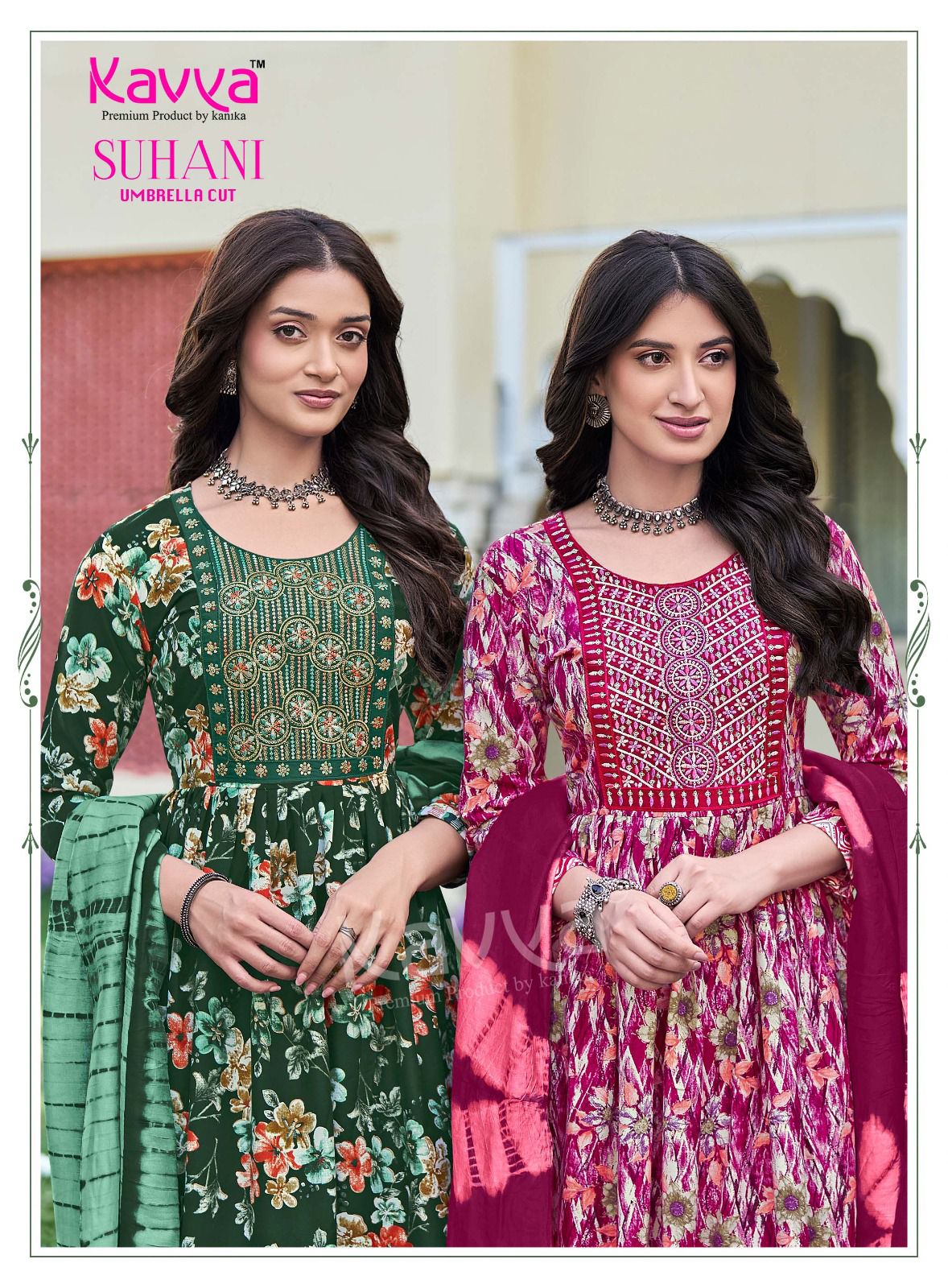 Suhani Vol 9 Kavya Viscose Readymade Pant Style Suits Exporter Ahmedabad