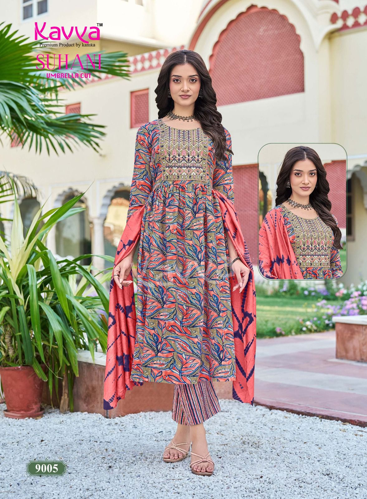 Suhani Vol 9 Kavya Viscose Readymade Pant Style Suits Exporter Ahmedabad
