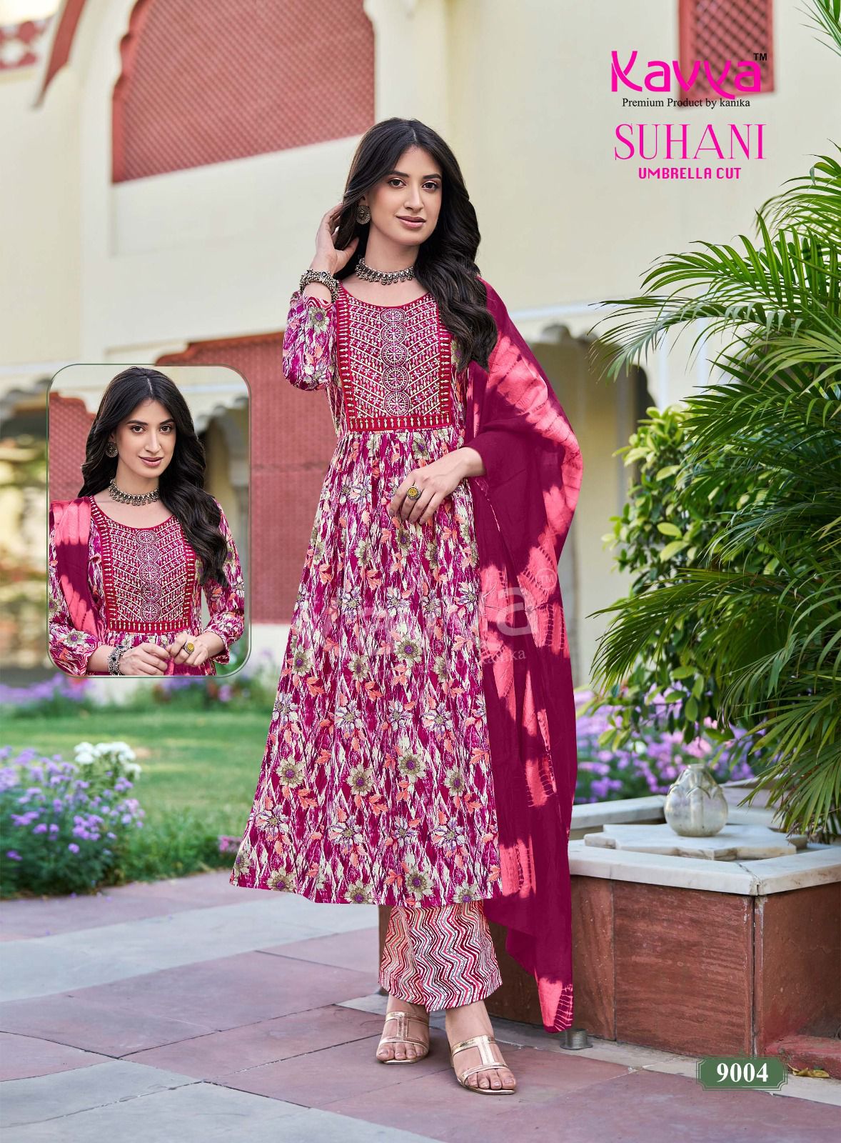 Suhani Vol 9 Kavya Viscose Readymade Pant Style Suits Exporter Ahmedabad