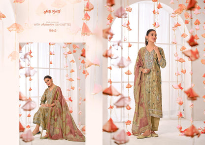 Suhara Jay Vijay Shimmer Pant Style Suits Exporter Gujarat
