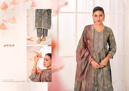 Suhara Jay Vijay Shimmer Pant Style Suits Exporter Gujarat