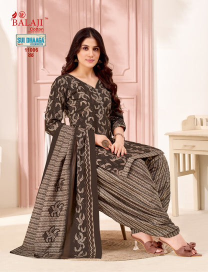 Sui Dhaaga Vol 11 Balaji Mix Cotton Cotton Dress Material Supplier India