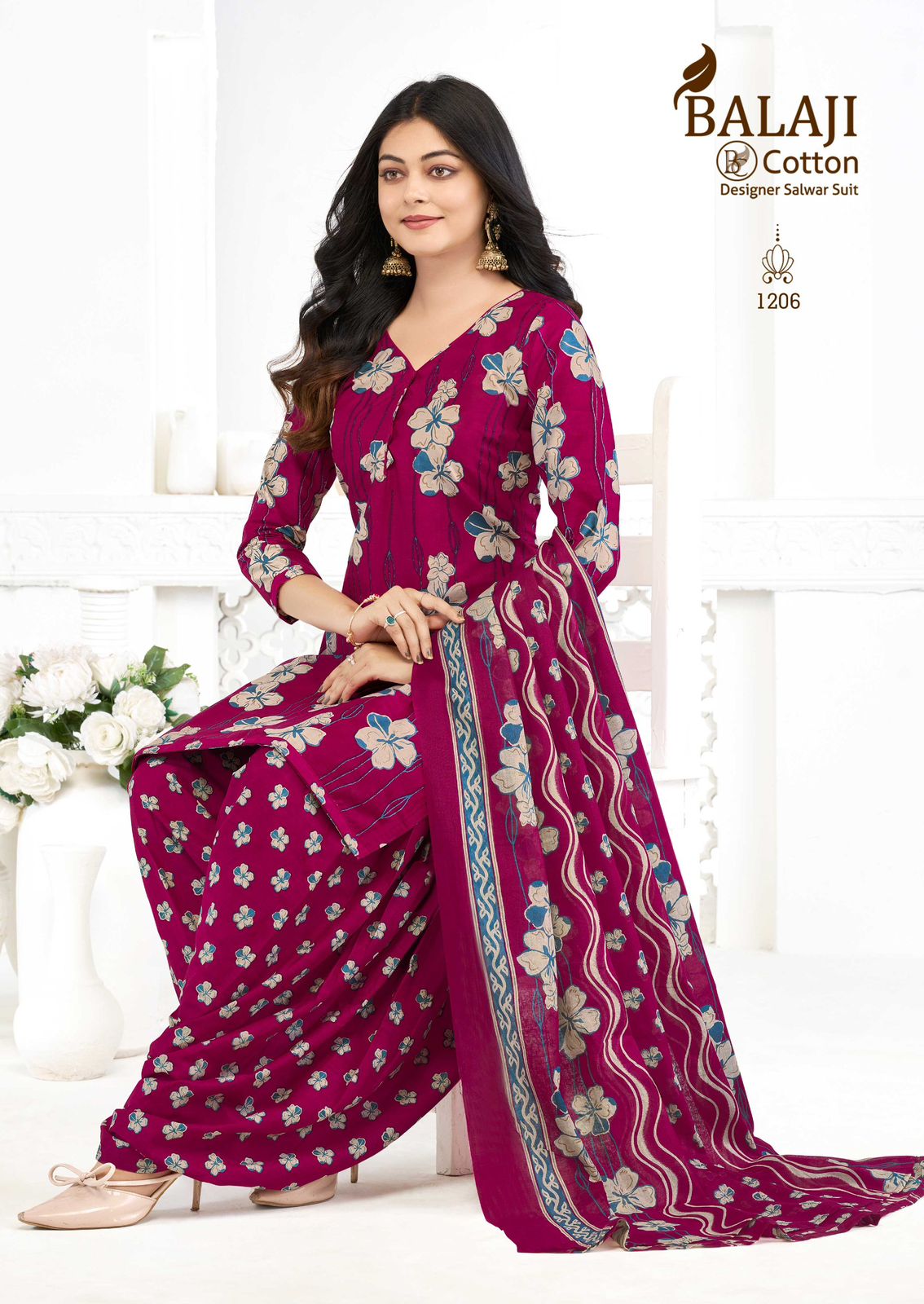 Sui Dhaaga Vol 12 Balaji Cotton Dress Material Wholesaler India