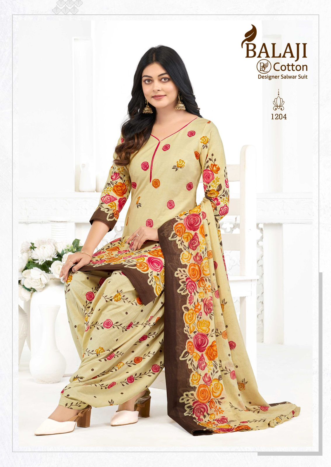 Sui Dhaaga Vol 12 Balaji Cotton Dress Material Wholesaler India