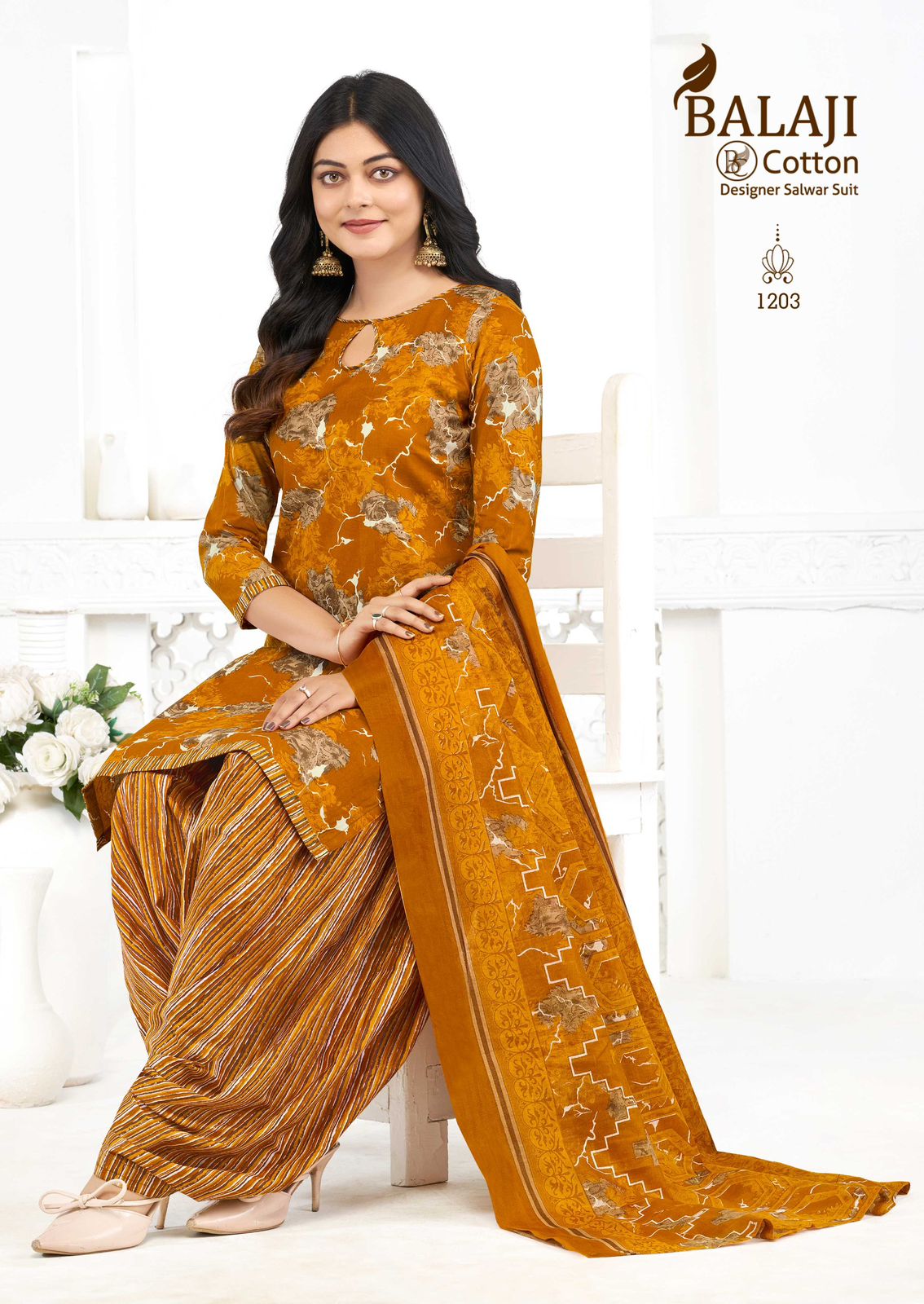 Sui Dhaaga Vol 12 Balaji Cotton Dress Material Wholesaler India