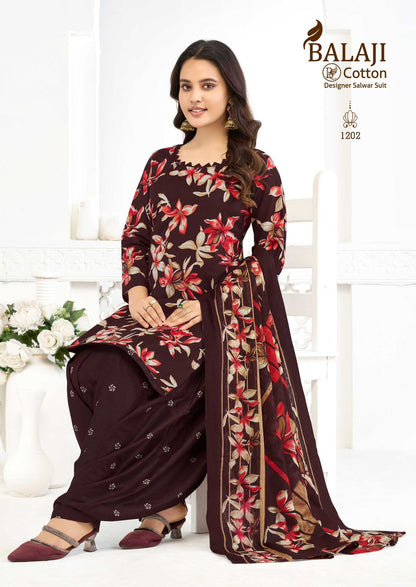 Sui Dhaaga Vol 12 Balaji Readymade Cotton Patiyala Suits Exporter Gujarat