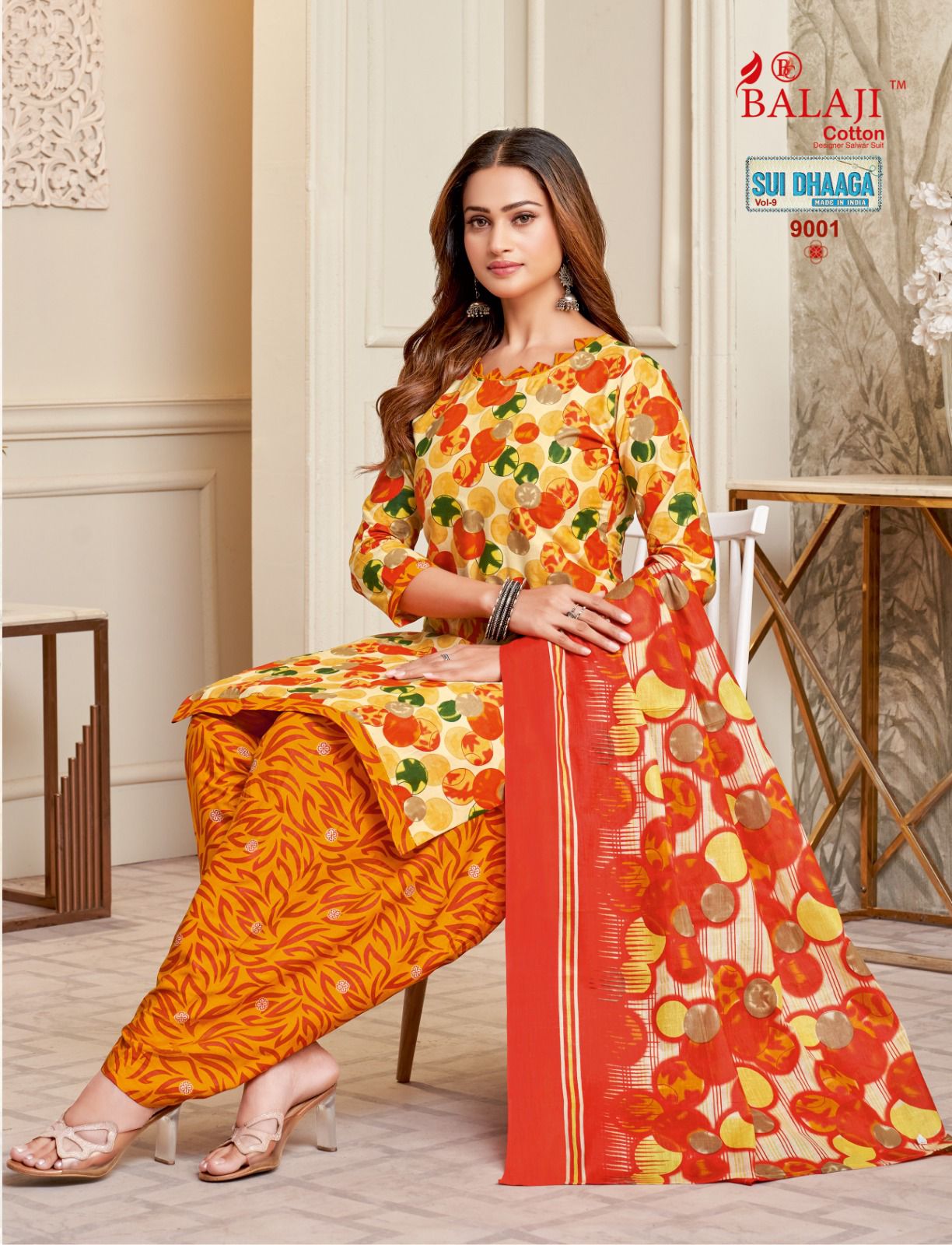 Sui Dhaaga Vol 9 Balaji Cotton Dress Material Exporter