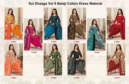 Sui Dhaaga Vol 9 Balaji Cotton Dress Material Exporter