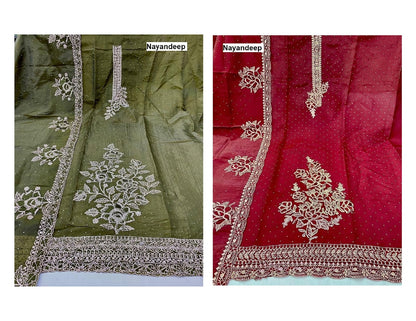Sujata Nayandeep Silk Salwar Suits Manufacturer Ahmedabad