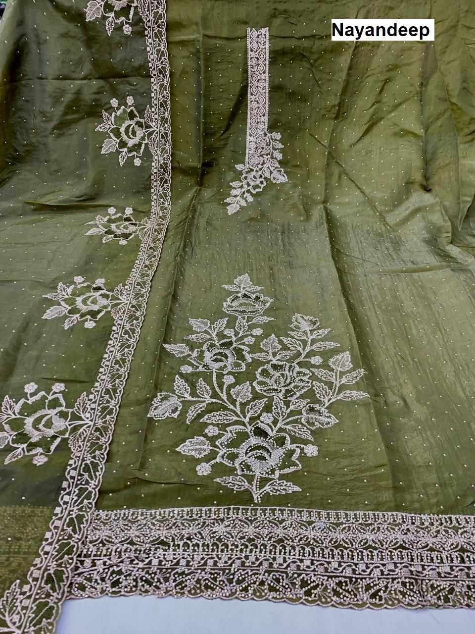 Sujata Nayandeep Silk Salwar Suits Manufacturer Ahmedabad