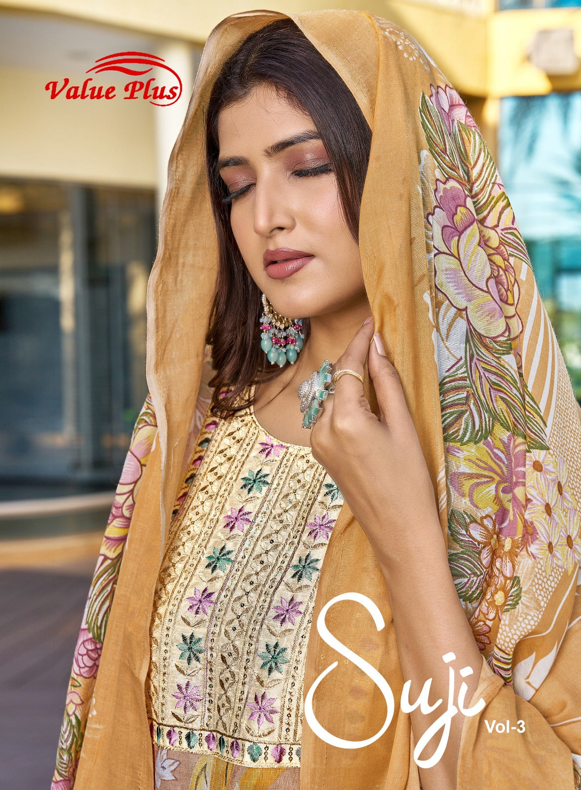 Suji Vol 3 Value Plus Two Tone Rayon Readymade Pant Style Suits Wholesale Price