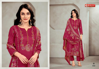 Sukanya Cotton Salvi Fashion Pant Style Suits Wholesale Price