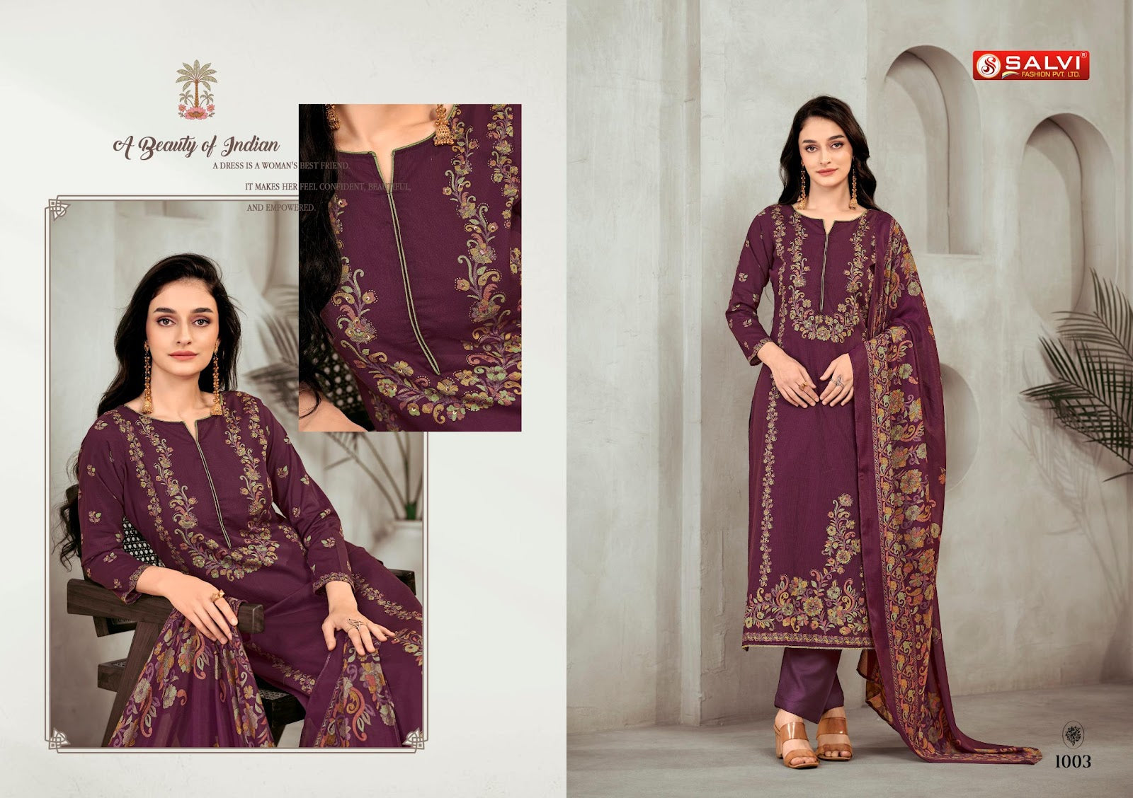 Sukanya Cotton Salvi Fashion Pant Style Suits Wholesale Price