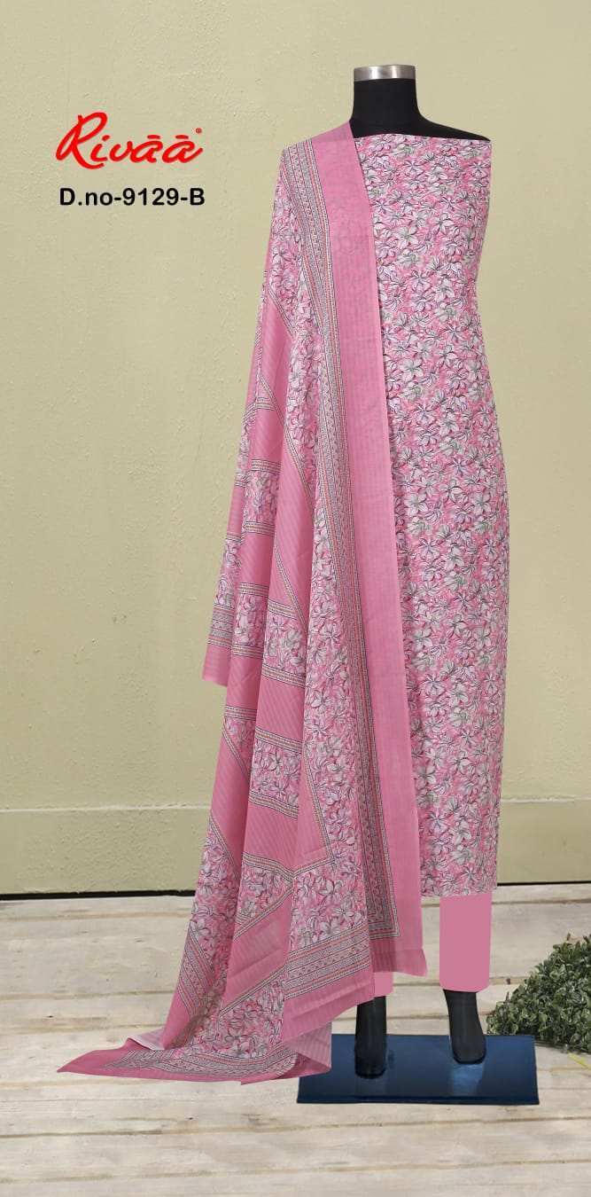 Sukoon 9129 Rivaa Cotton Salwar Suits Wholesale