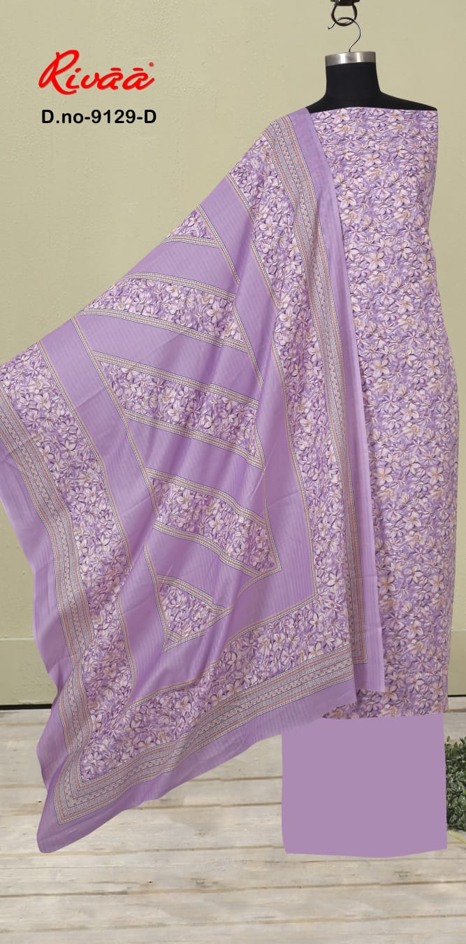Sukoon 9129 Rivaa Cotton Salwar Suits Wholesale