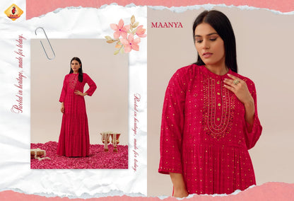 Sukoon Shruti Cotton Rayon One Piece Gown Wholesale Price