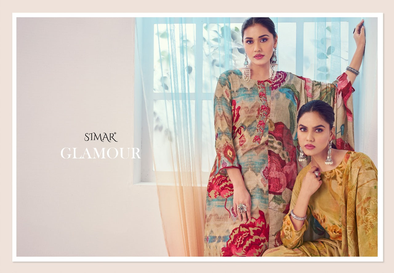 Sukoon Simar Viscose Pashmina Suits Manufacturer Ahmedabad