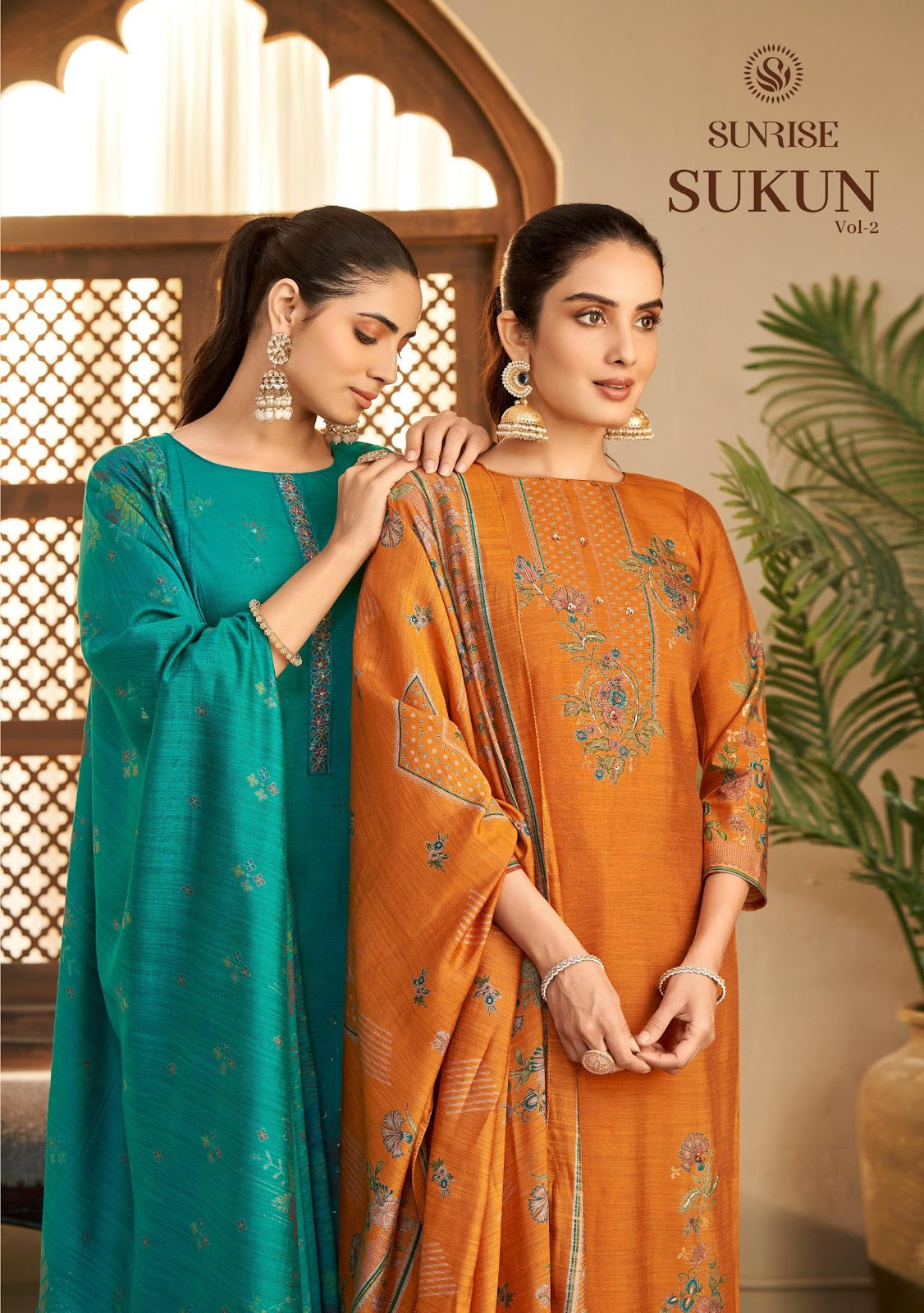Sukun Vol 2 Sunrise Silk Pant Style Suits Manufacturer