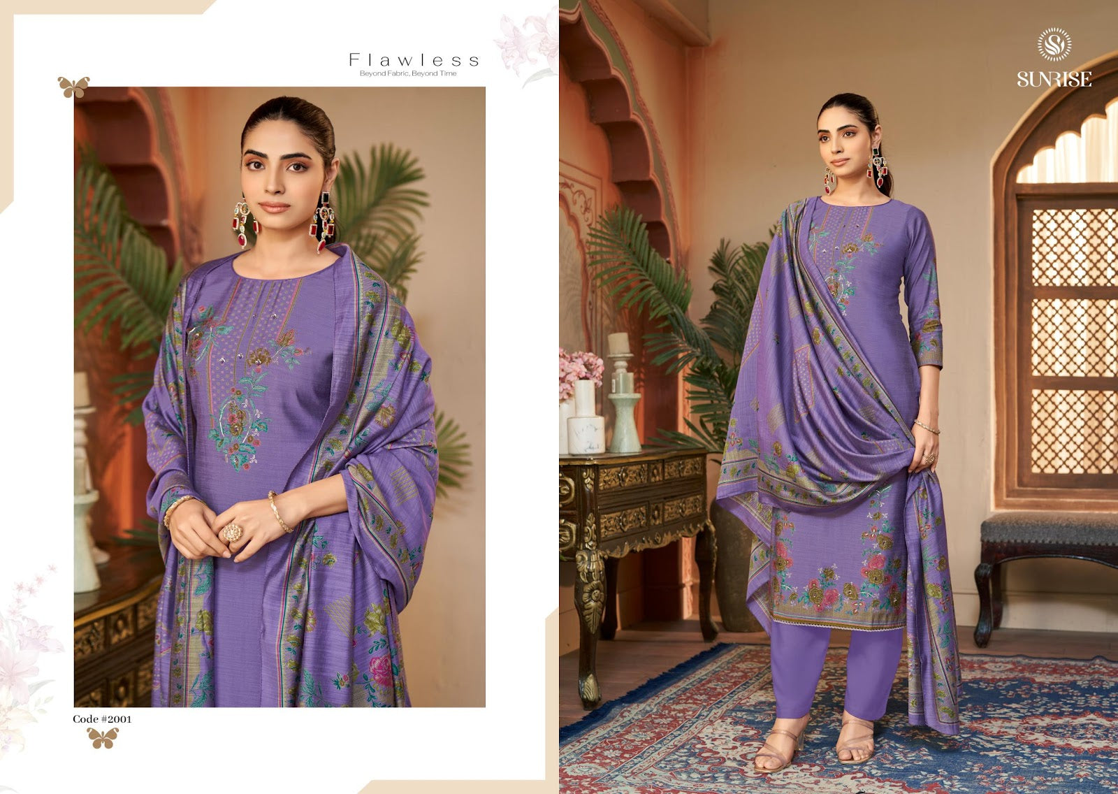 Sukun Vol 2 Sunrise Silk Pant Style Suits Manufacturer