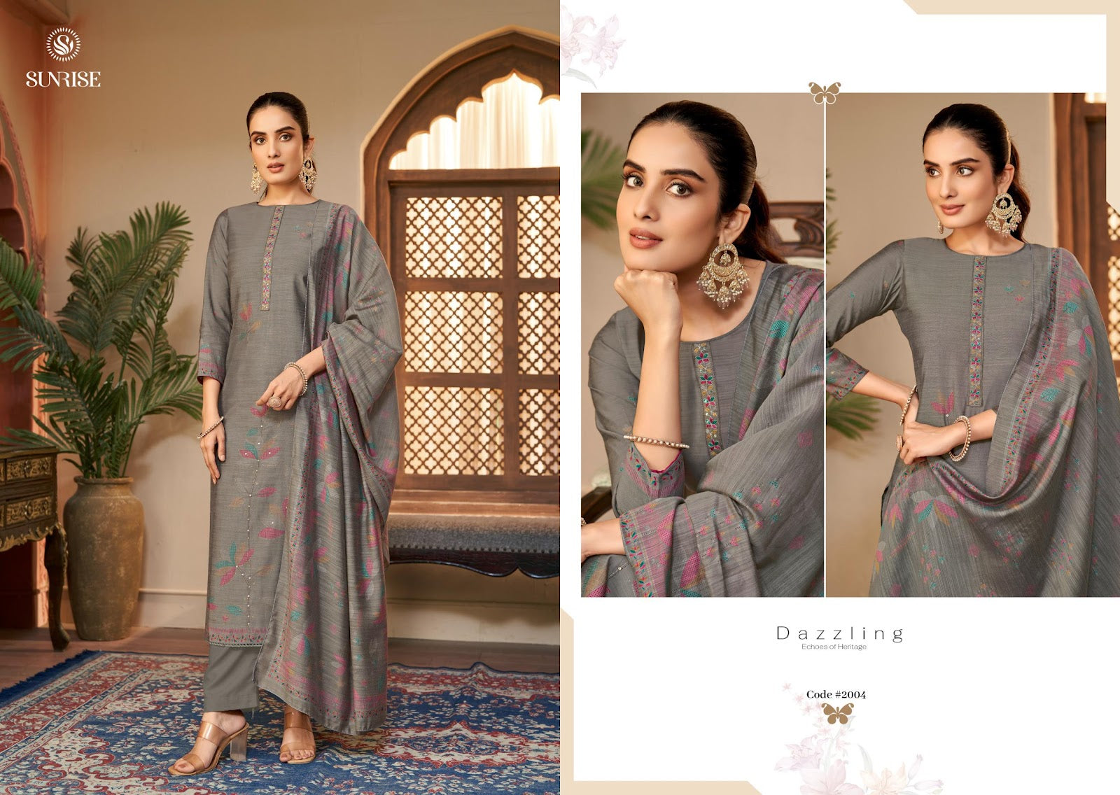 Sukun Vol 2 Sunrise Silk Pant Style Suits Manufacturer