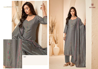 Sukun Vol 3 Sunrise Vintage Silk Pant Style Suits Wholesaler