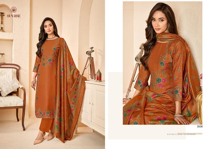 Sukun Vol 3 Sunrise Vintage Silk Pant Style Suits Wholesaler