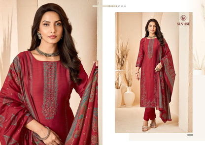 Sukun Vol 3 Sunrise Vintage Silk Pant Style Suits Wholesaler